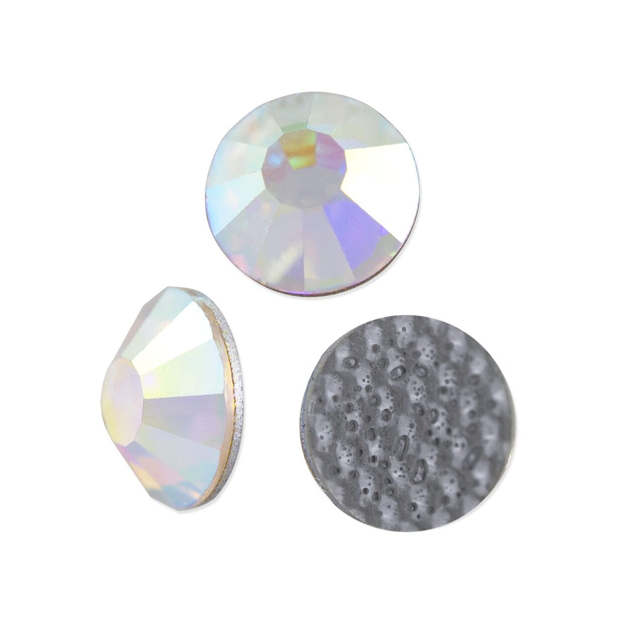 Preciosa Crystal AB Hotfix Rhinestone 4mm (SS16) (Package of 50)